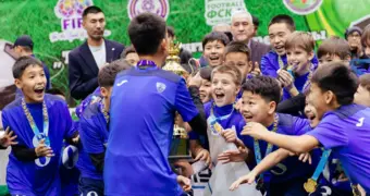 Юные футболисты из Актау одержали победу на турнире в Костанае