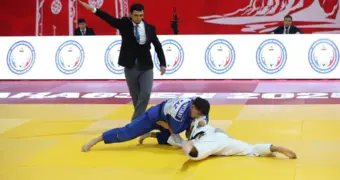 В Жанаозене впервые стартовал чемпионат Казахстана по дзюдо среди молодежи