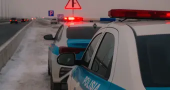 Ключевую автодорогу закрыли в Мангистау