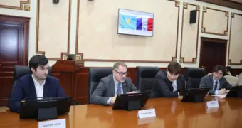 Аким Мангистауской области принял Чрезвычайного и Полномочного Посла Франции в Казахстане