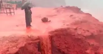 Кровавые дожди на Ближнем Востоке назвали знамением о конце света (видео)