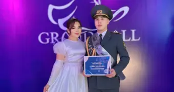 «Принц вальса» среди военных: офицер Нацгвардии блистал на Grand Ball 2025 в Жанаозене