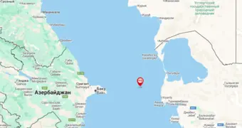 В Каспийском море произошло землетрясение