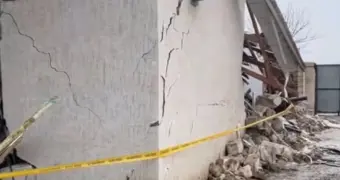 Взрыв газа оставил семью без дома в селе Кызылсай