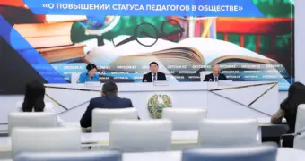 «Это вне темы» – на брифинге в Астане попытались свернуть вопрос об издевательствах над ребёнком в Актау