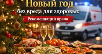 Новый год без вреда для здоровья: врач рассказала, как в праздник не стать жертвой похмелья и болей в желудке