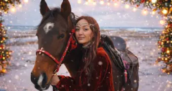 Встречая Новый год Лошади: адайская порода - символ силы Мангистау