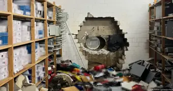 Крупнейшее ограбление в истории Германии: из банковских сейфов похищено до 90 млн евро