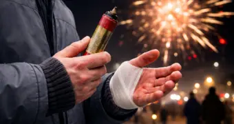 Петарды и ожоги: сколько людей пострадали в Актау в новогоднюю ночь