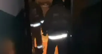 В Актау произошел пожар в жилом доме