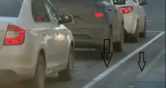 Водители жалуются на качество дорожной разметки в Актау