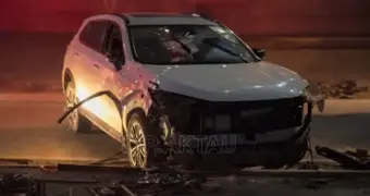 В Актау наказан водитель, устроивший погром в 8 микрорайоне