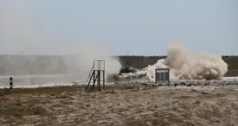 Военнослужащий погиб под колесами грузовика в Мангистау