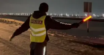 Актау–Жанаозен: полиция обеспечивает безопасность движения на трассе