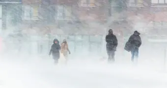 В Казахстане объявлен штормовой режим