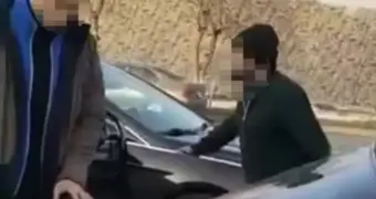 Смертельная драка на дороге в Шымкенте попала на видео