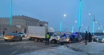 Массовое ДТП произошло в Мангистау: есть пострадавшие