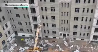 В Актау растёт число проблемных новостроек