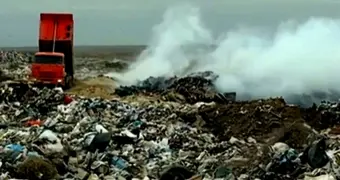 Загрязнение воздуха выявили после пожара на полигоне в Жанаозене