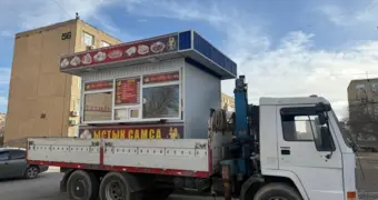 В Актау демонтированы незаконно установленные торговые павильоны