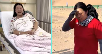 Китаянка прошла 2400 километров по горам и узнала о беременности уже перед родами