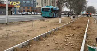 В Актау взялись за пешеходную инфраструктуру