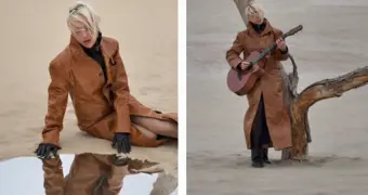 «Супер-казахи решат любой вопрос»: Клава Кока сняла клип в Мангистау