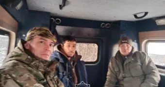 В Бейнеуском районе двух мужчин вернули в цивилизацию с помощью дрона