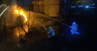 В Актобе прогремел взрыв на газозаправочной станции (видео)