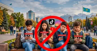 Запрет соцсетей до 16 лет: мнение жителей Актау