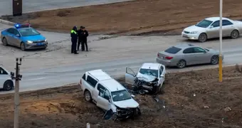 Несколько человек пострадали в ДТП в Жанаозене