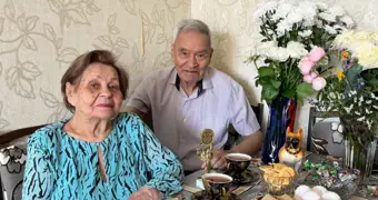 Неразлучны 60 лет: пара из Актау отпраздновала бриллиантовую свадьбу