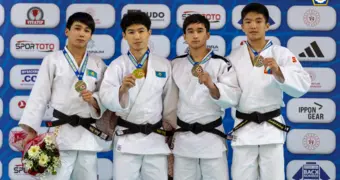 Дзюдоисты из Мангистау завоевали медали на Кубке Европы в Турции