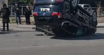 ДТП с перевёртышем произошло в Актау