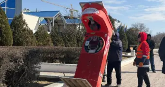 В Актау демонтированы незаконно установленные силомеры