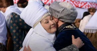 С праздником Амал: в Мангистау отмечают Көрісу күні