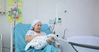 В Мангистауской области в день референдума родился Атазан – девятый ребёнок в многодетной семье