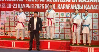 Мангистауские каратисты завоёвывают медали в Караганде