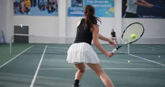 Теннисный центр в Актау: как тренируют будущих чемпионов