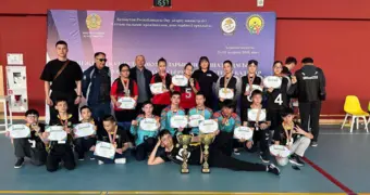 Школьники из Мангистау стали победителями XIII летней гимназиады по голболу