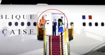«Он восстанавливается от удара в челюсть»: Трамп жестко пошутил про Макрона и его жену