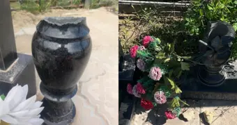 Ничего святого: городское кладбище в Актау продолжают громить неизвестные