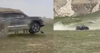 Дрифт в Долине замков в Мангистау вызвал гнев жителей