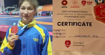 Спортсменка из Актау взяла медаль на турнире по вольной борьбе в Турции