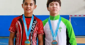 Школьники из Актау завоевали несколько медалей чемпионата РК по грэпплингу