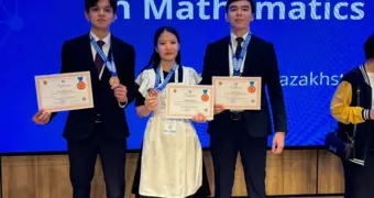Юные математики из Мангистау взяли медали международного конкурса