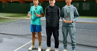 Теннисисты из Актау блеснули на первенстве Казахстана