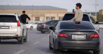 В Актау наказали водителей за опасные трюки с пассажирами