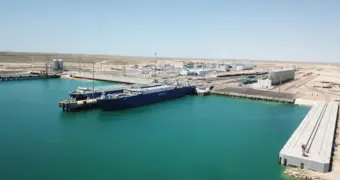Казахстан расширяет контейнерные хабы в портах Актау и Курык