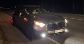 Infiniti, Hyundai и Toyota поочередно переехали человека на трассе